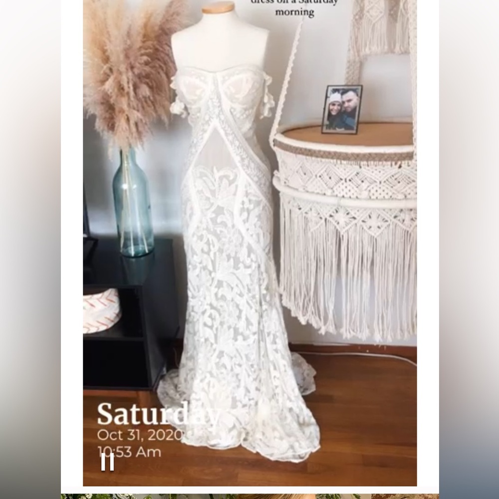 Rue De Seine Poppystardust Wedding Dress - Picture 5 of 9